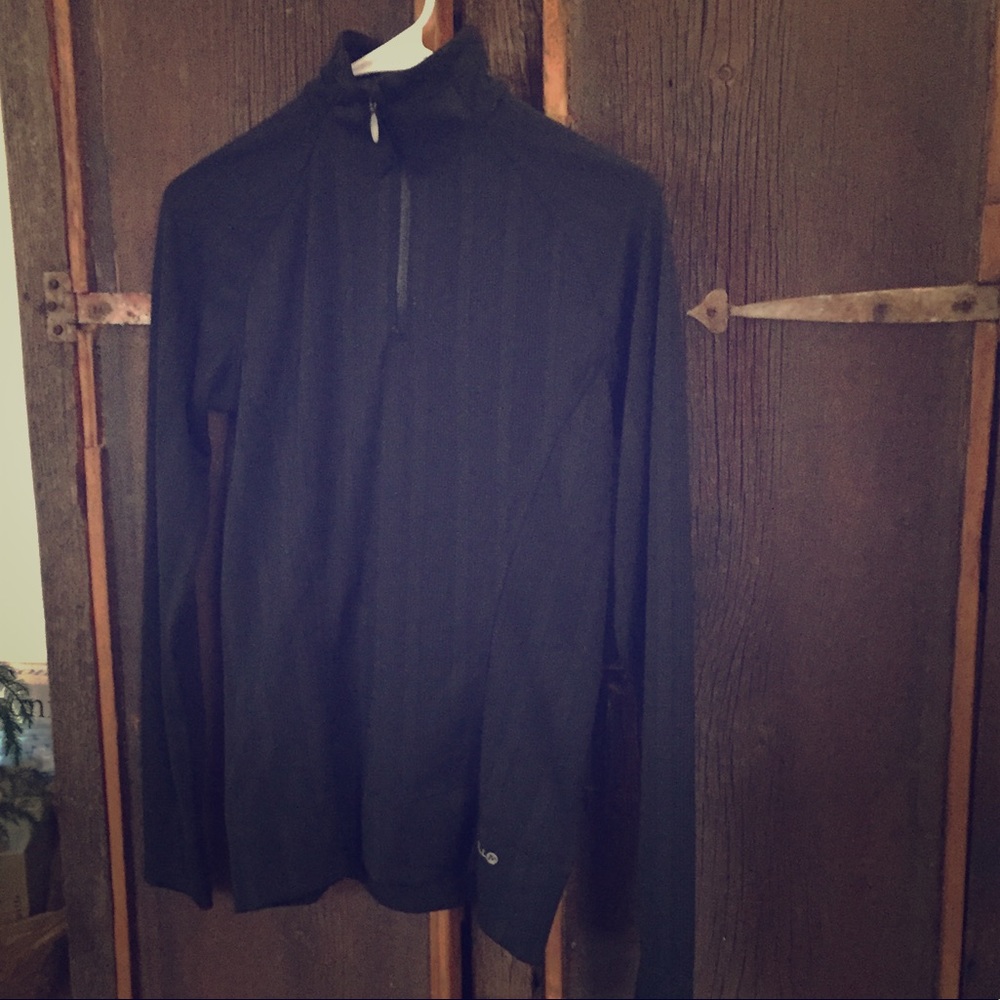 Merrell sweatshirt.